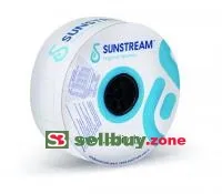 Капельная лента эмиттерная FLAT TAPE SunStream 16мм/ 8 mil/ 20см/1,2 л/час/2000м