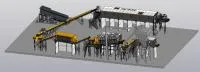 Линия сортировки строительного мусора